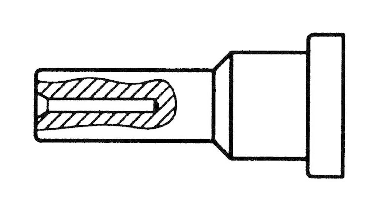 Weller Professional 54441600 Lötspitze Mess-Spitze Spitzen-Größe 0.5mm Spitzen-Länge 13mm Inhalt 1St.
