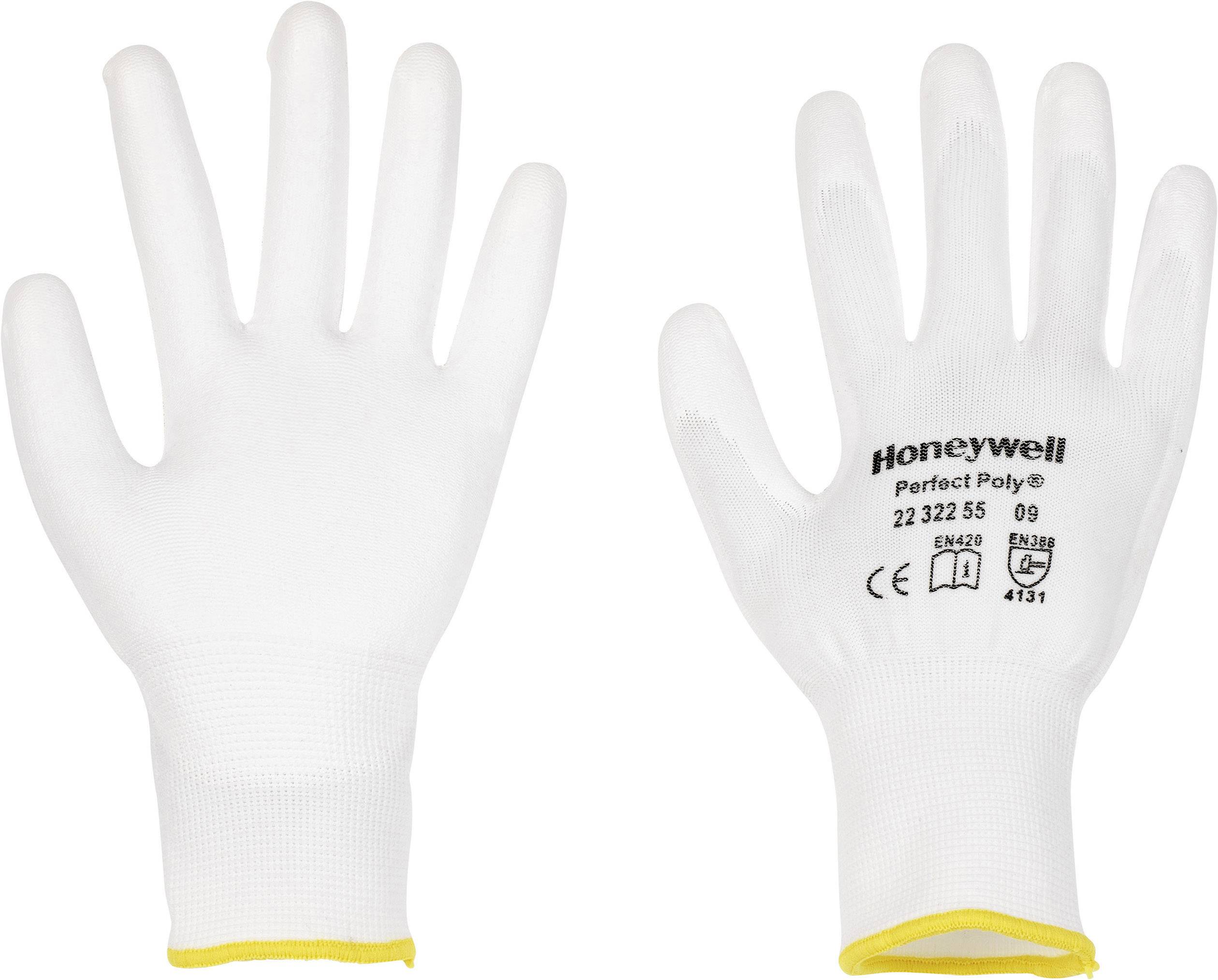 Honeywell 2232255-9 GANTS BLANCS PERFECTPOLY Polyamid Arbeitshandschuh Größe (Handschuhe): 9, L EN 388 CAT I 2St.