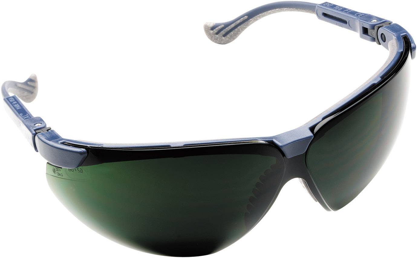 Honeywell 1011020 Schutzbrille Blau, Schwarz EN 166-1 DIN 166-1