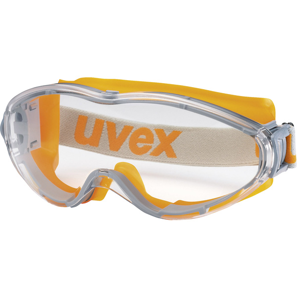 Uvex ULTRASONIC 9302245 Vollsichtbrille Orange, Grau EN 166-1, EN 170 DIN 166-1, DIN 170