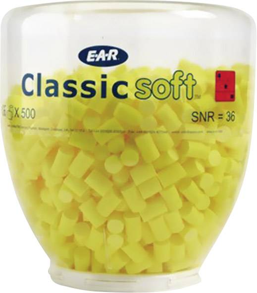 EAR 7000089398 Classic Soft Gehörschutzstöpsel Nachfüllpackung 36 dB einweg 500 Paar