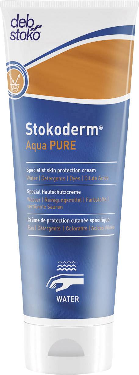 Hautschutzcreme Stokoderm® Aqua PURE 100ml silikon-/parfümfrei