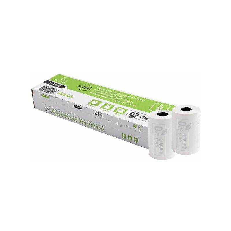 EXACOMPTA Thermorollen für Kassensysteme, 80 mm x 76 m