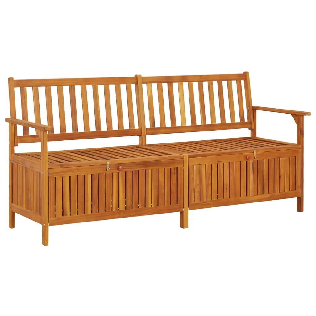 vidaXL Truhenbank 170 cm Massivholz Akazie