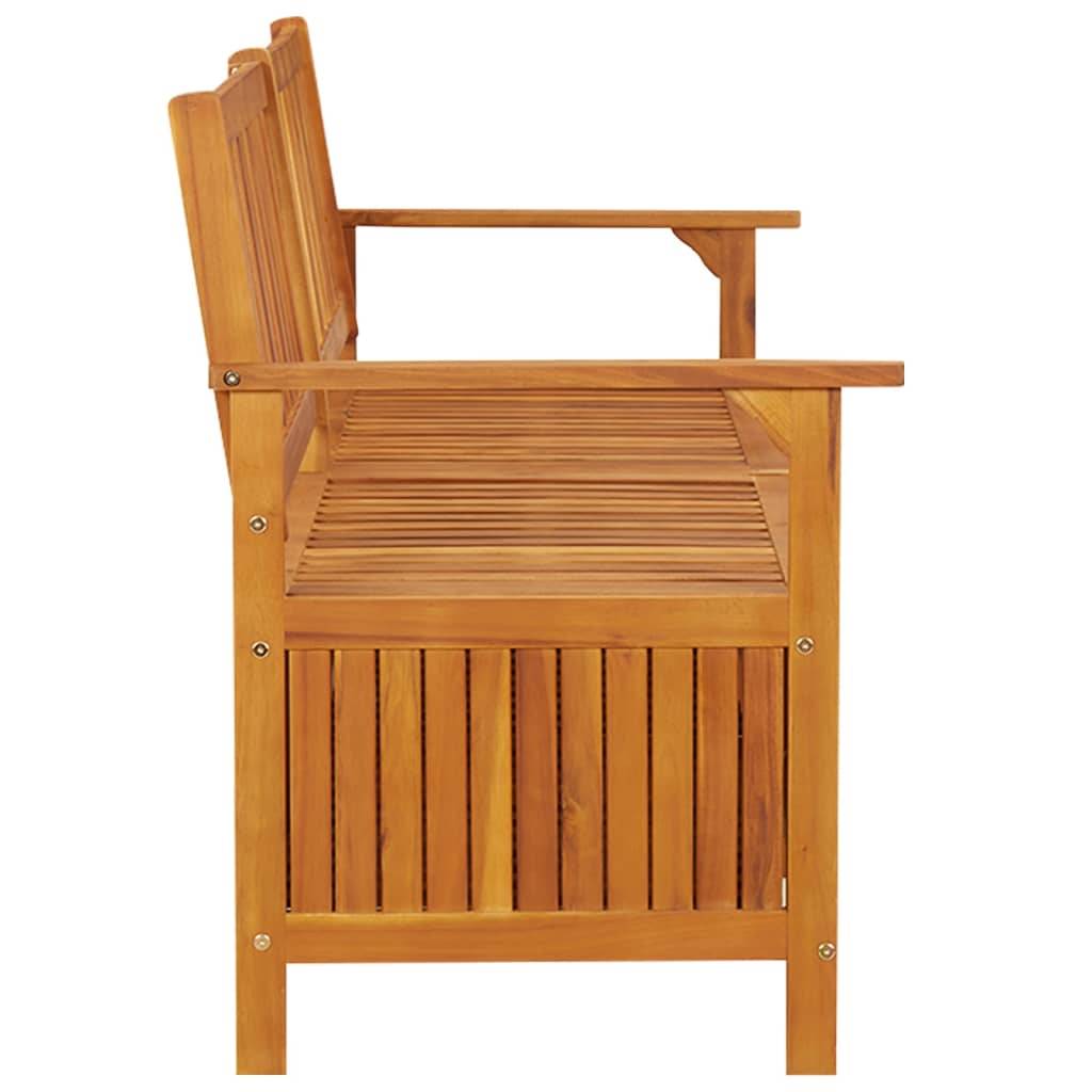 vidaXL Truhenbank 170 cm Massivholz Akazie