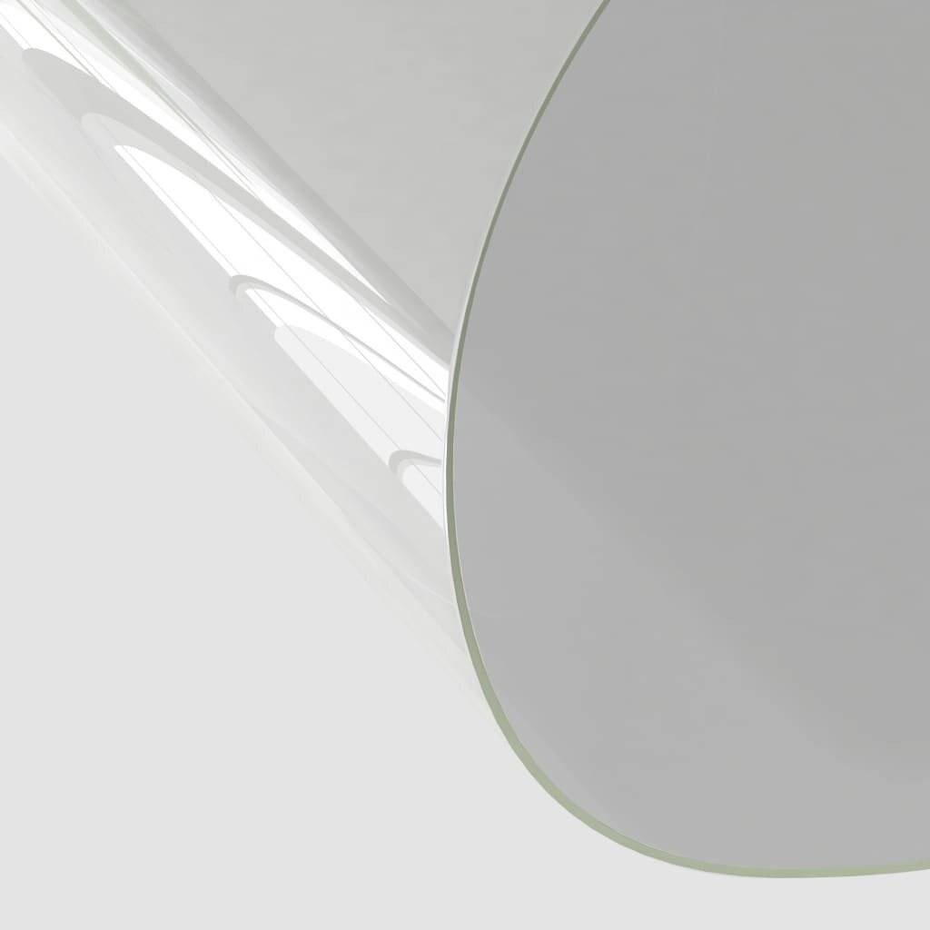 Tischfolie Transparent Ø 80 cm 2 mm PVC