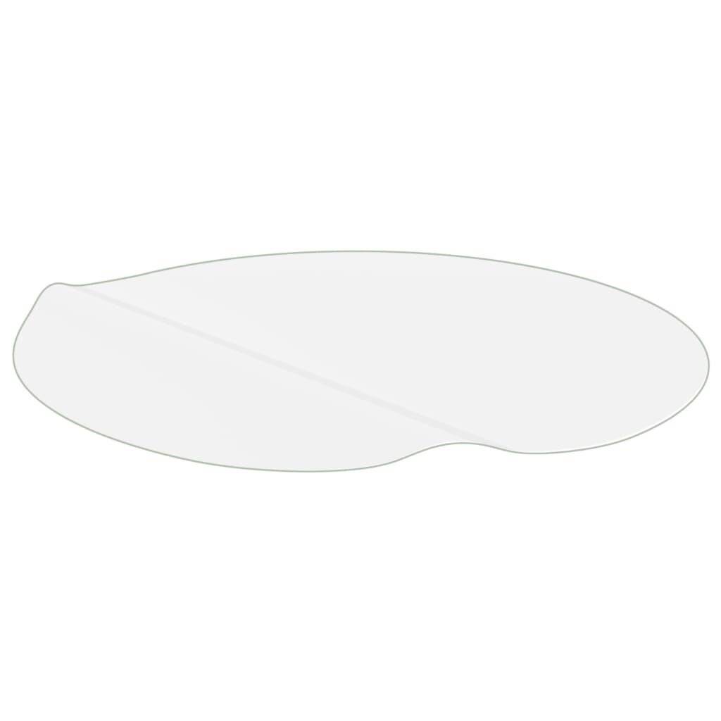Tischfolie Transparent Ø 80 cm 2 mm PVC
