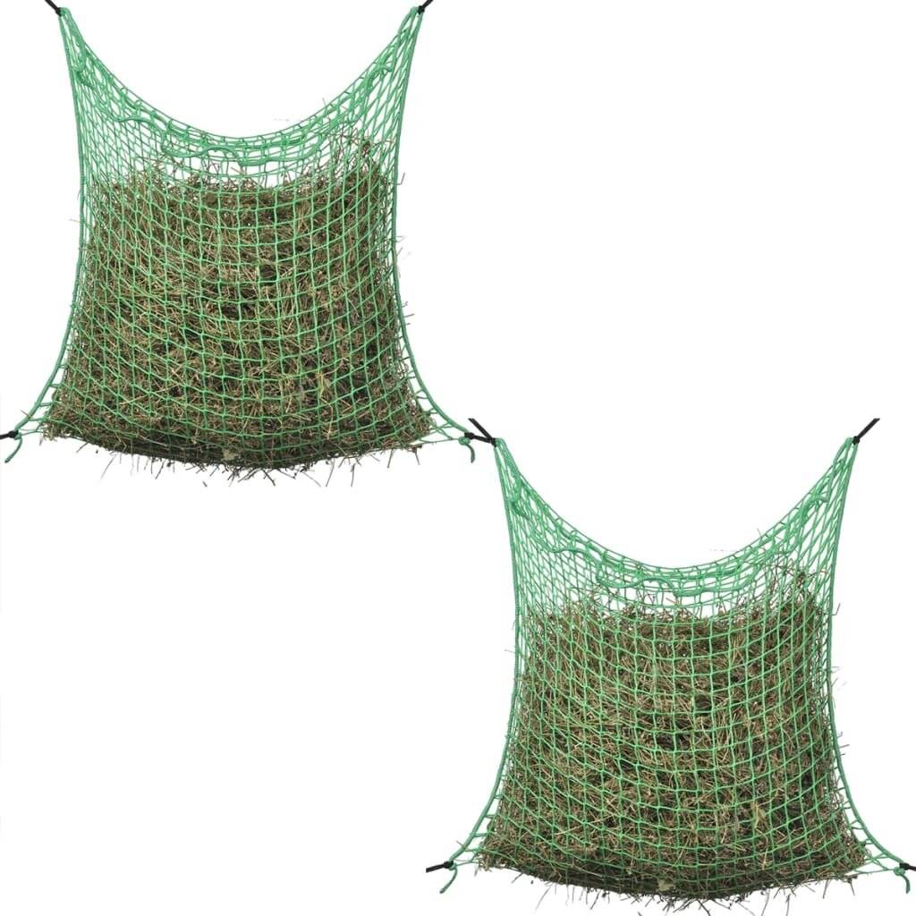 Heunetze 4 Stk. Quadratisch 0,9x1 m PP
