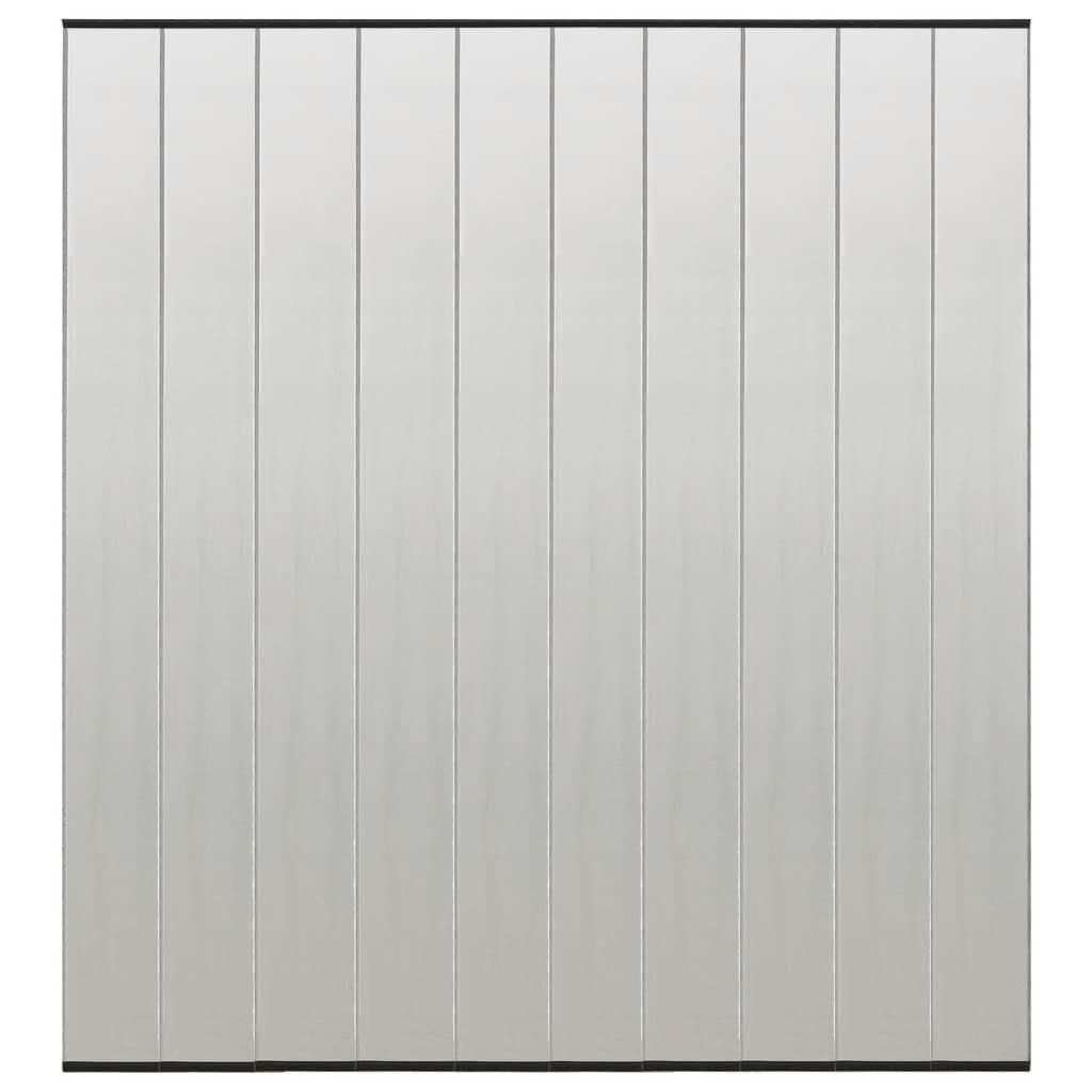 Insektenschutz für Türen 10-tlg. Netzvorhang Schwarz 240x240 cm