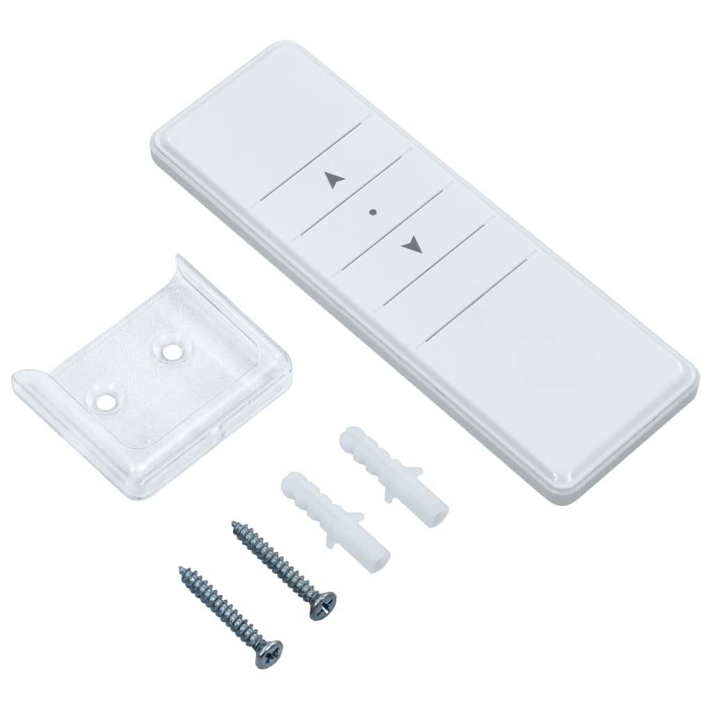 Automatische Markise mit LED & Windsensor 600x350 cm Blau Weiß