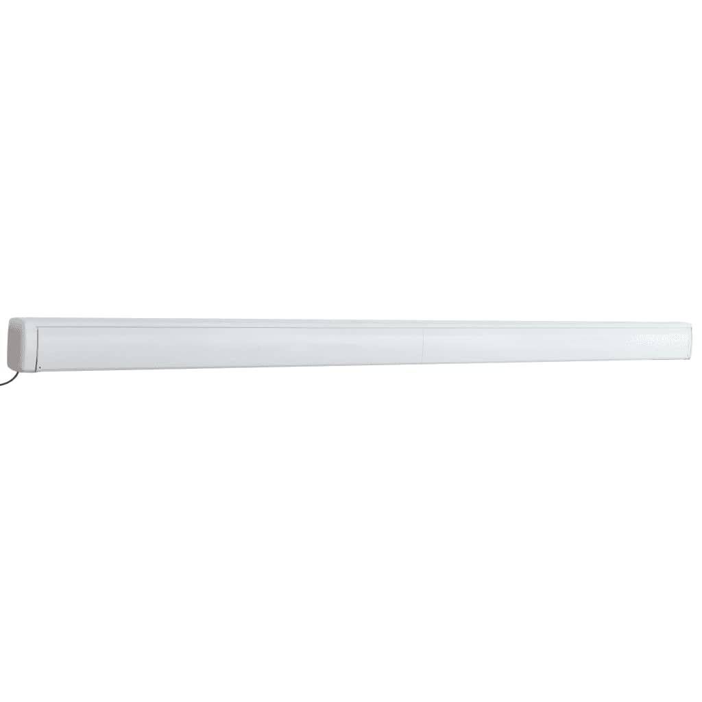 Motorisierte Kassetten-Markise 350x250 cm Blau und Weiß