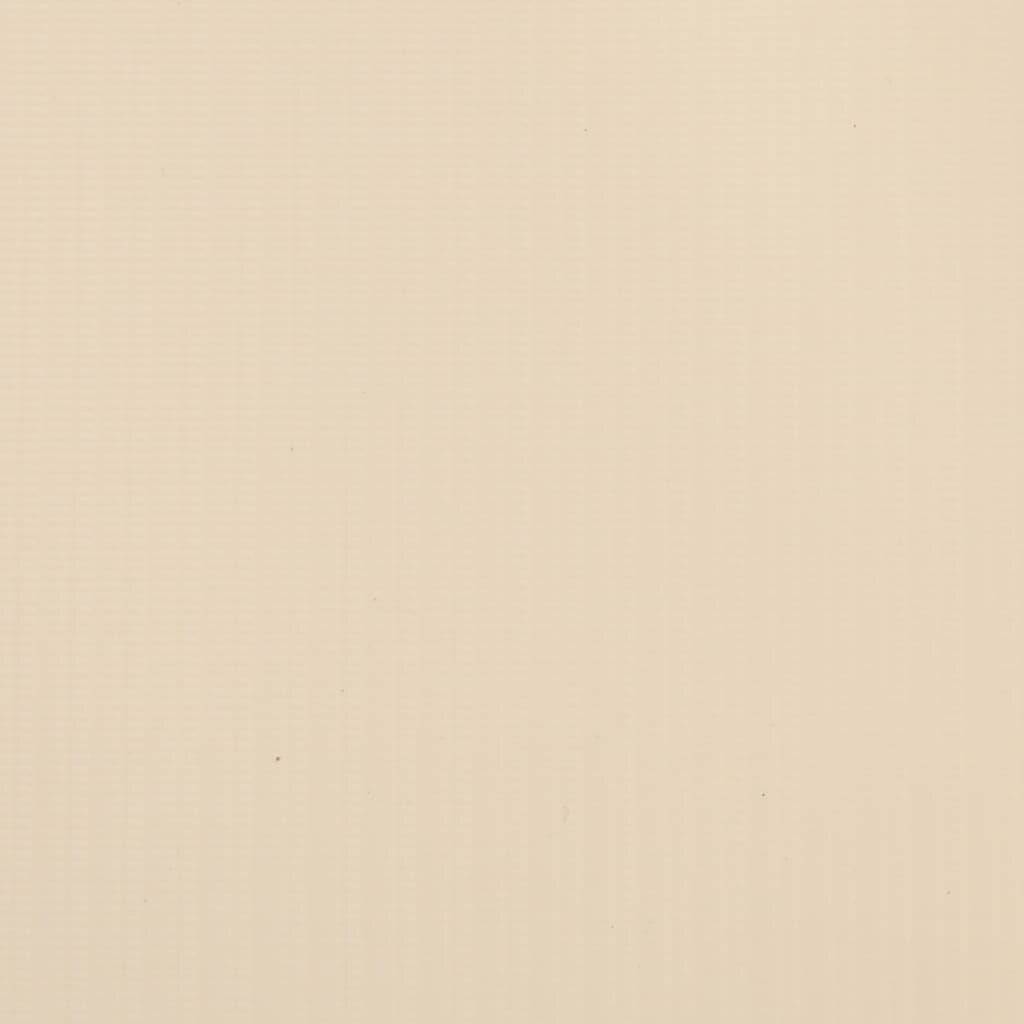 Garten-Sichtschutz 4 Stk. PVC 35x0,19 m Creme