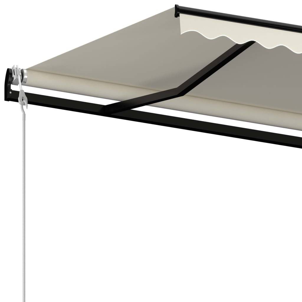 Gelenkarmmarkise Automatisch 600x350 cm Creme