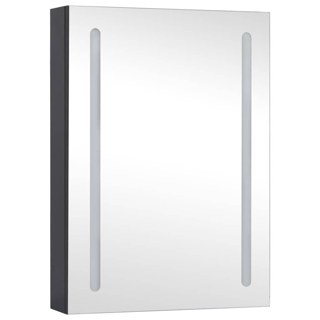 LED-Bad-Spiegelschrank 50x13x70 cm