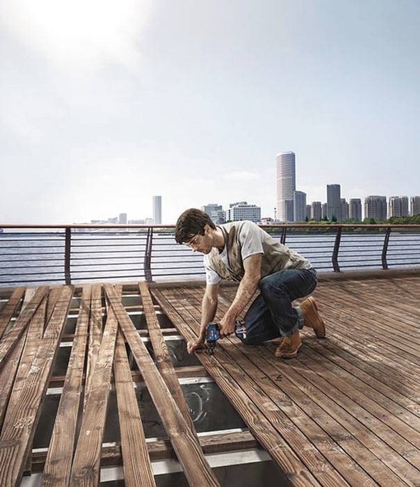 Bosch Professional GSB 18V-55 Solo 2-Gang-Akku-Schlagbohrschrauber ohne Akku, ohne Ladegerät, inkl. Koffer