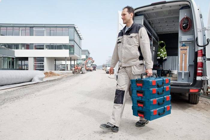 Bosch Professional L-BOXX 306 1600A001RU Transportkoffer ABS Blau (L x B x H) 357 x 442 x 273 mm