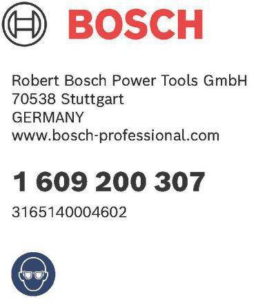 Bosch Accessories 1609200307 Frässet Schaftdurchmesser 6 mm