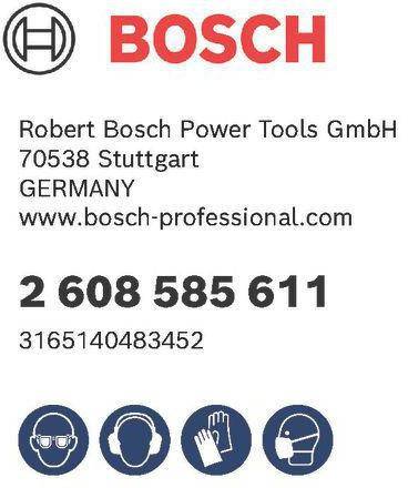 Hammerbohrer SDS plus-5 2608585611 Typ Pack Ø 4,0 mm Länge 165 mm Spirallänge 100 mm