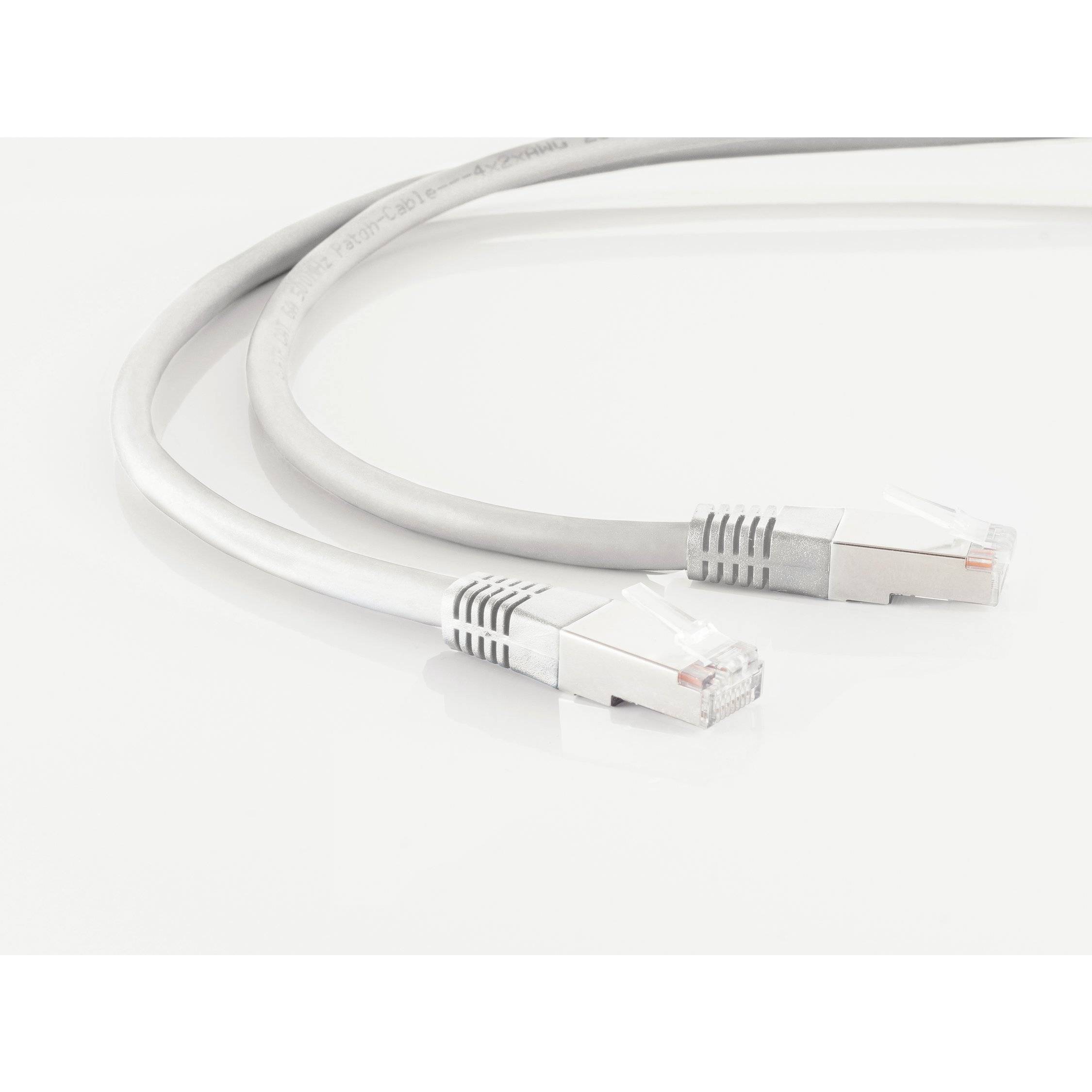 Patchkabel cat 6 S/FTP PIMF Halogenfrei weiß 10m
