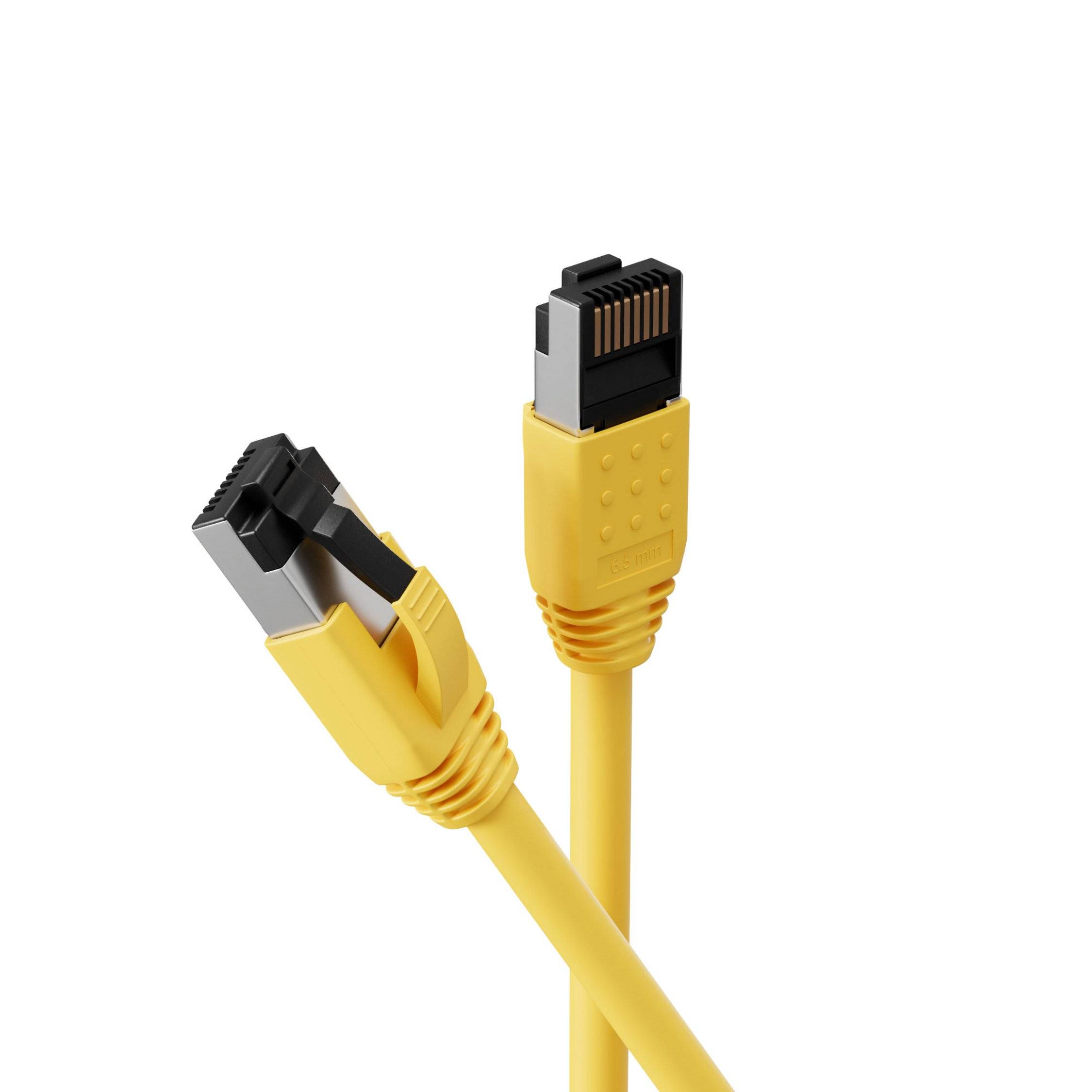 shiverpeaks-BASIC-S--Patchkabel cat. 8.1 F/FTP PIMF LSZH gelb 1,5m
