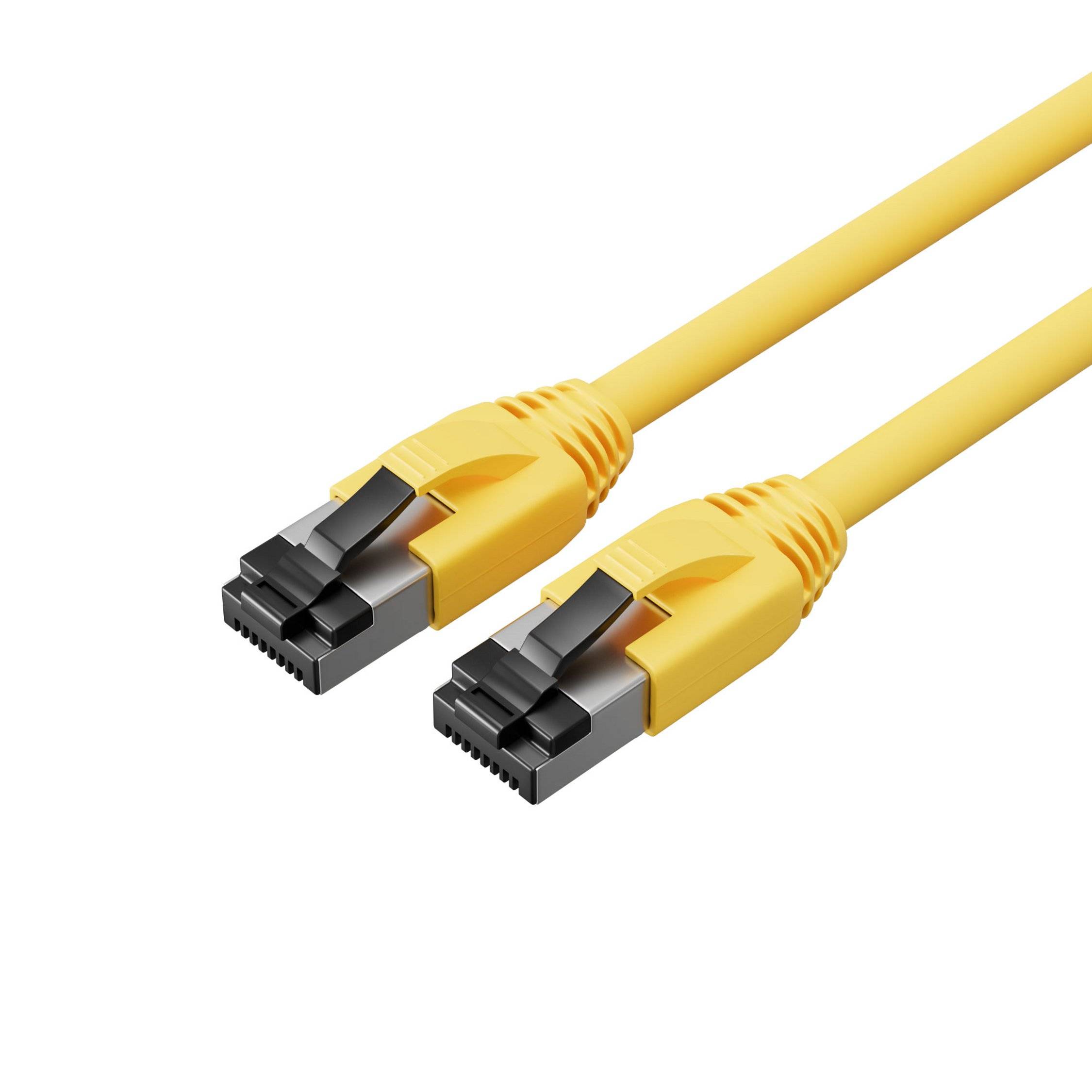 shiverpeaks-BASIC-S--Patchkabel cat. 8.1 F/FTP PIMF LSZH gelb 1,5m