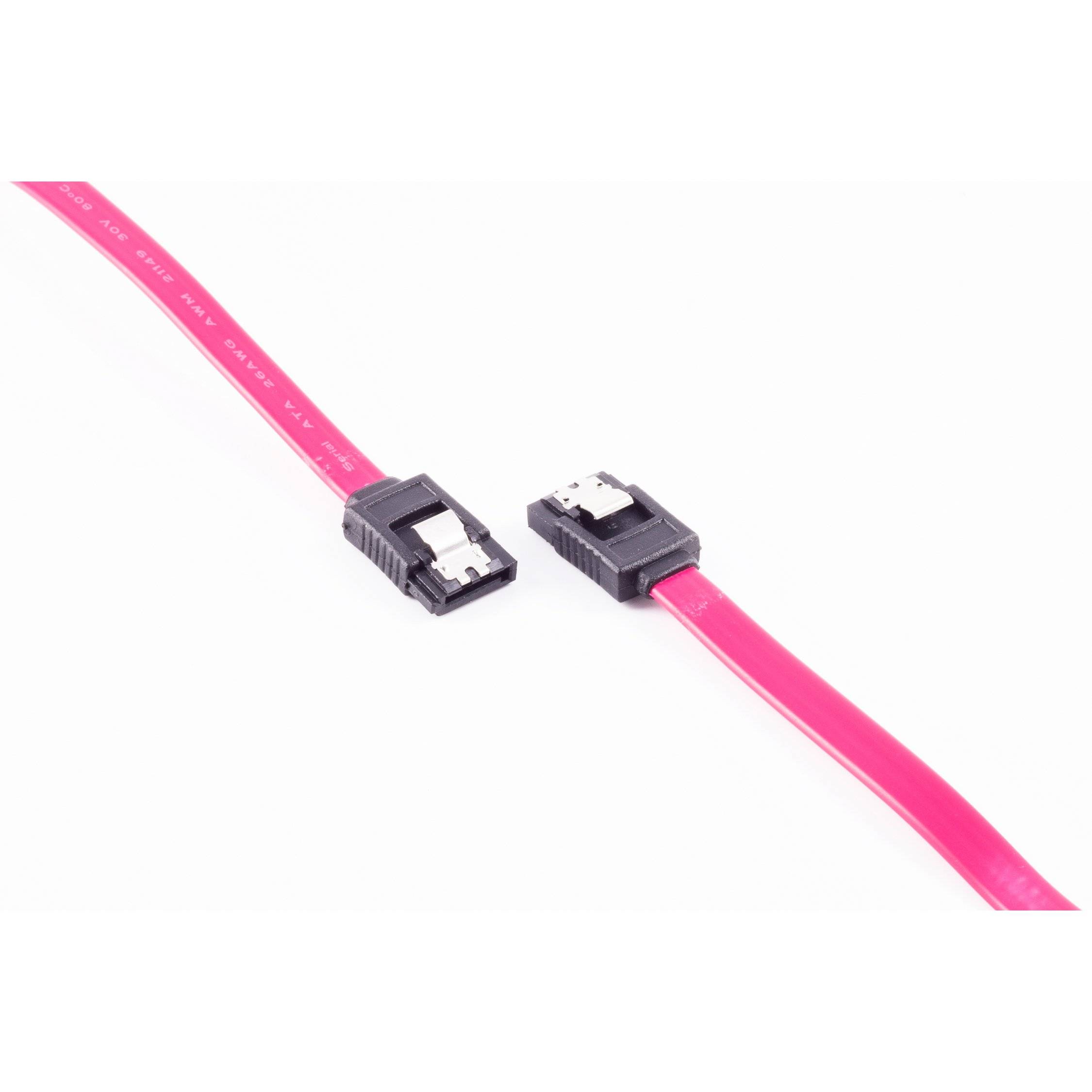 SATA-Anschlusskabel St./St. Metallbefestigung 1m