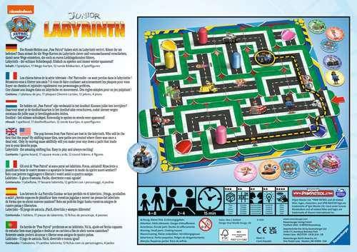 Paw Patrol Junior Labyrinth, Brettspiel, Reisen/Abenteuer, 4 Jahr(e)