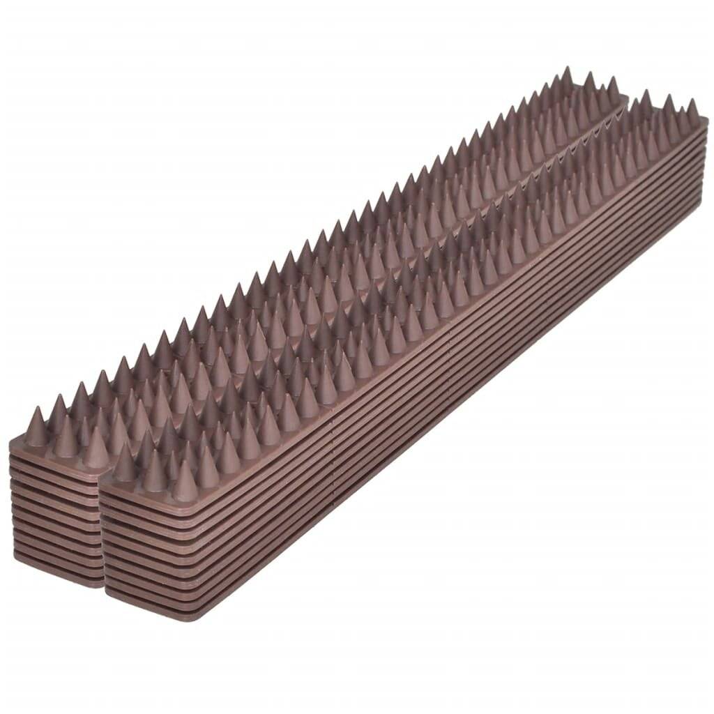 20 x Vogelabwehr-Spikes 49 x 4,5 x 1,7 cm