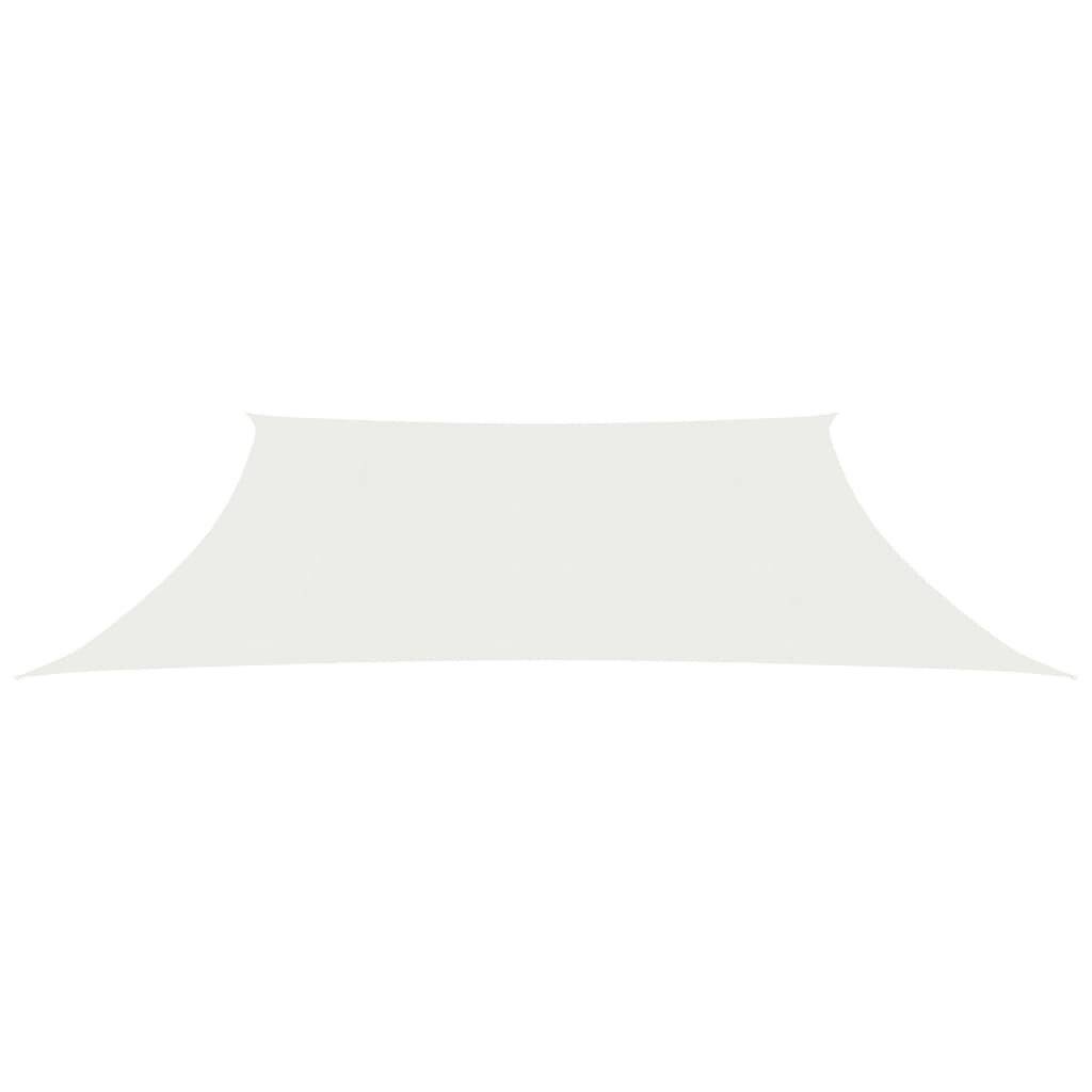 Sonnensegel 160 g/m² Weiß 4/5x3 m HDPE