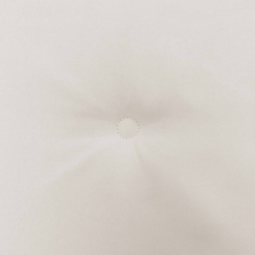 Gartenstuhl-Kissen 4 Stk. Creme 40×40×3 cm