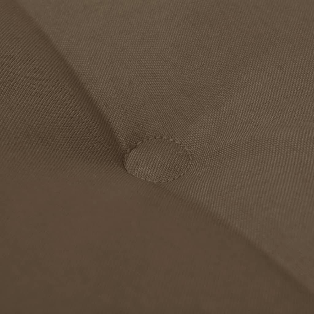 Gartenbank-Auflage Taupe 120 x 50 x 3 cm