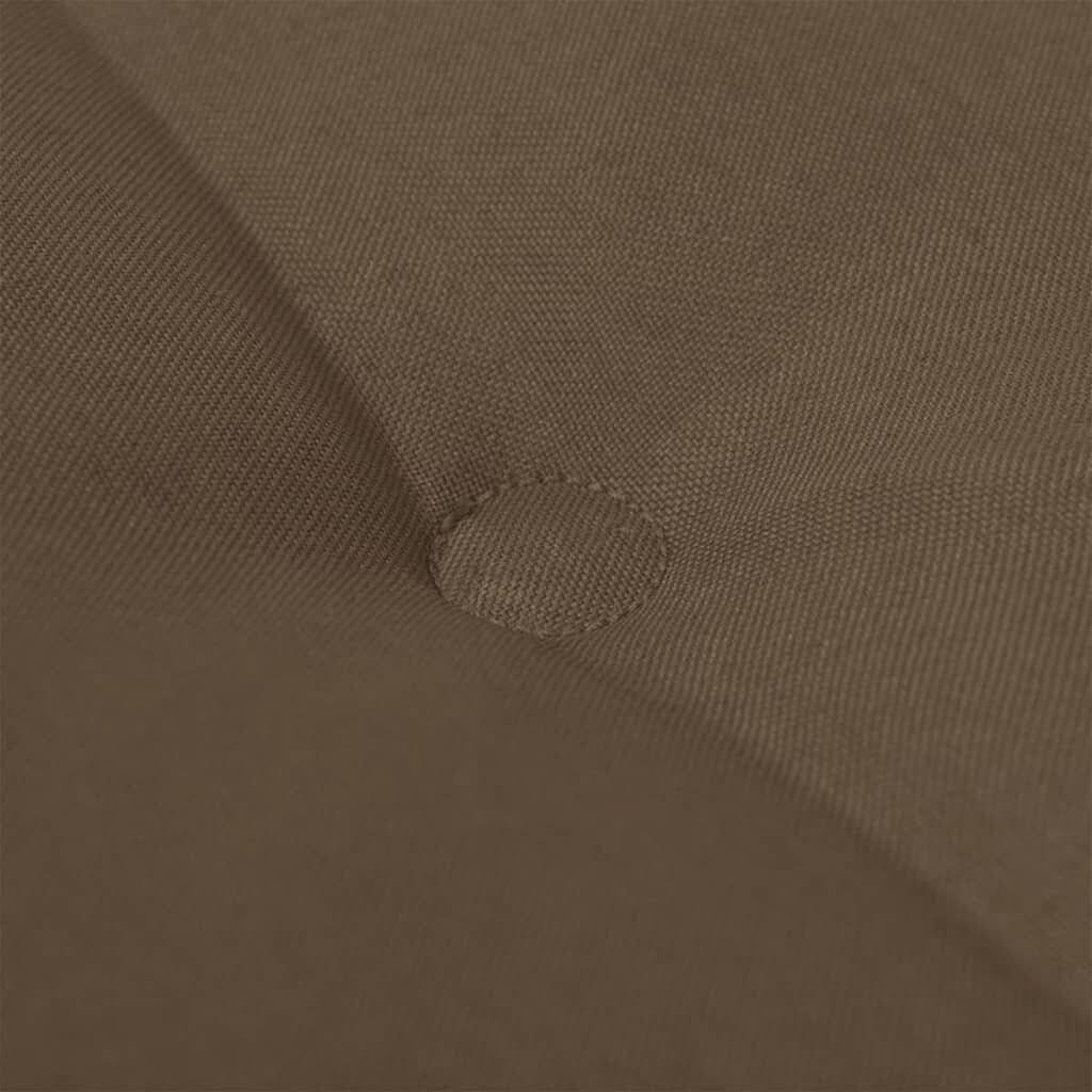 Gartenbank-Auflage Taupe 150×50×3 cm