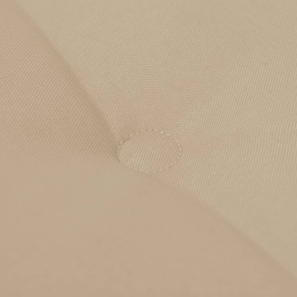 Gartenbank-Auflage Beige 150×50×3 cm