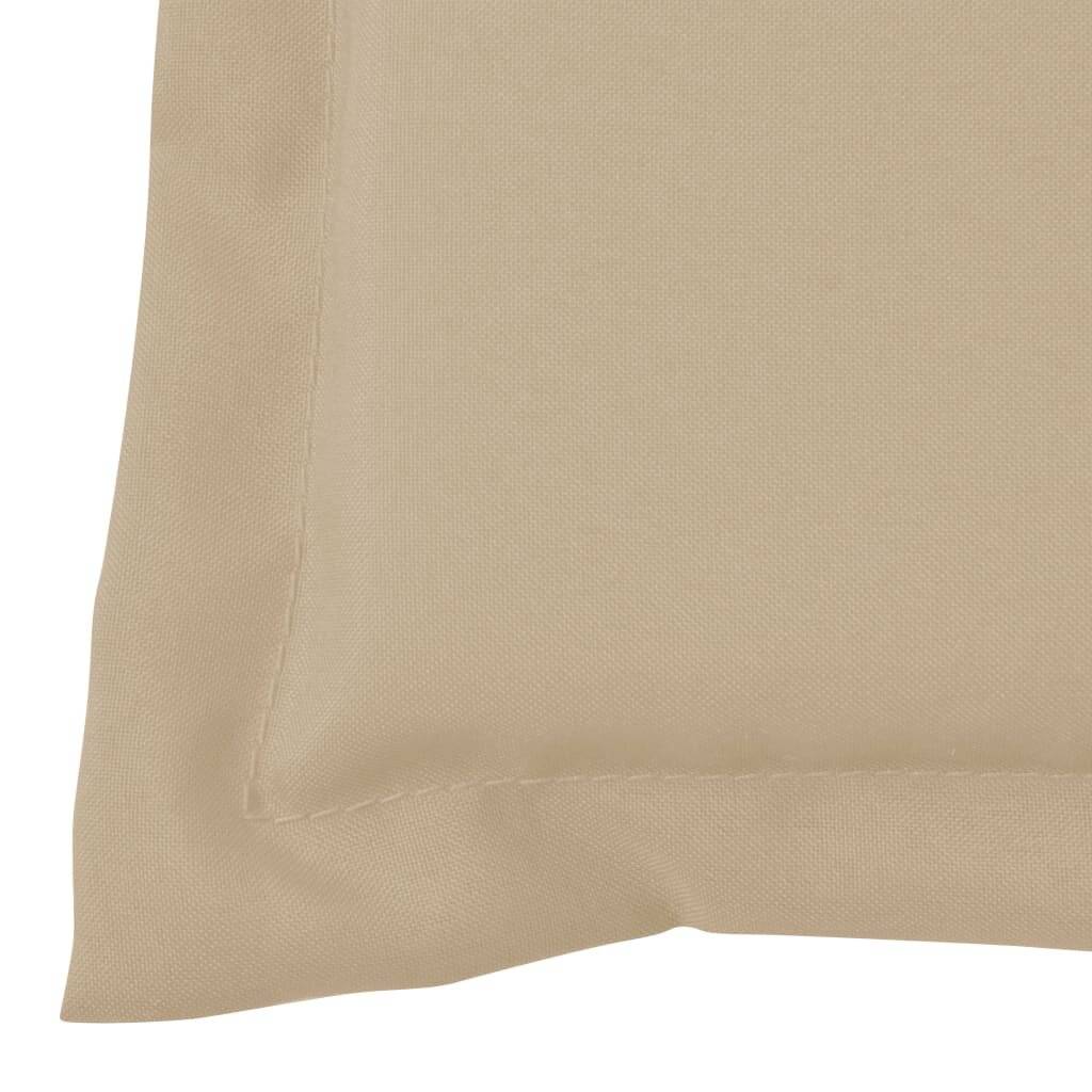 Gartenbank-Auflage Beige 150×50×3 cm