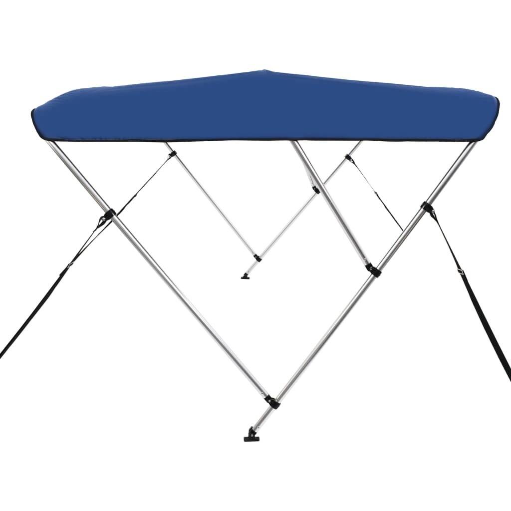 3-Bow Bimini Top Blau 183 x 180 x 140 cm
