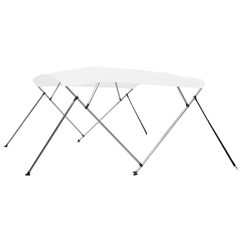 4-Bow Bimini Top Weiß 243x180x117 cm