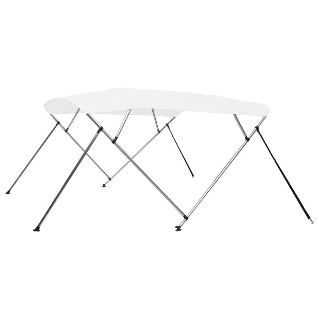 4-Bow Bimini Top Weiß 243x210x117 cm