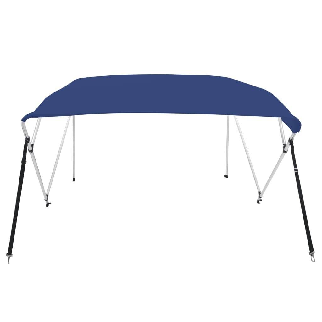 4-Bow Bimini Top Blau 243x210x117 cm
