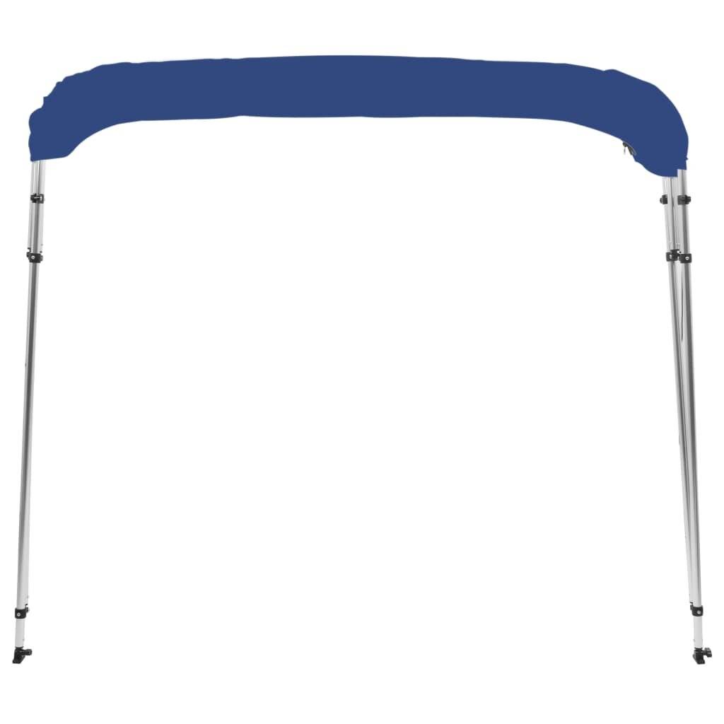 4-Bow Bimini Top Blau 243x210x117 cm