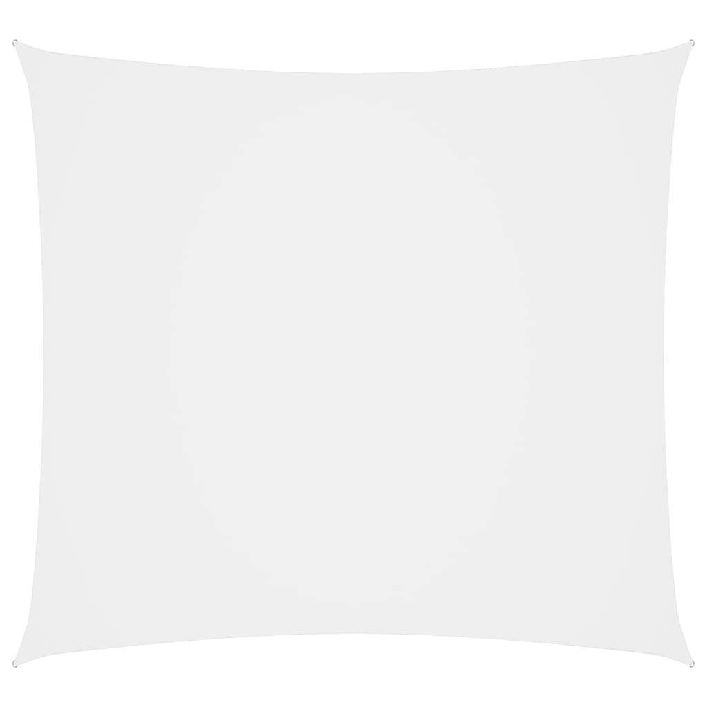 Sonnensegel Oxford-Gewebe Quadratisch 2,5x2,5 m Weiß