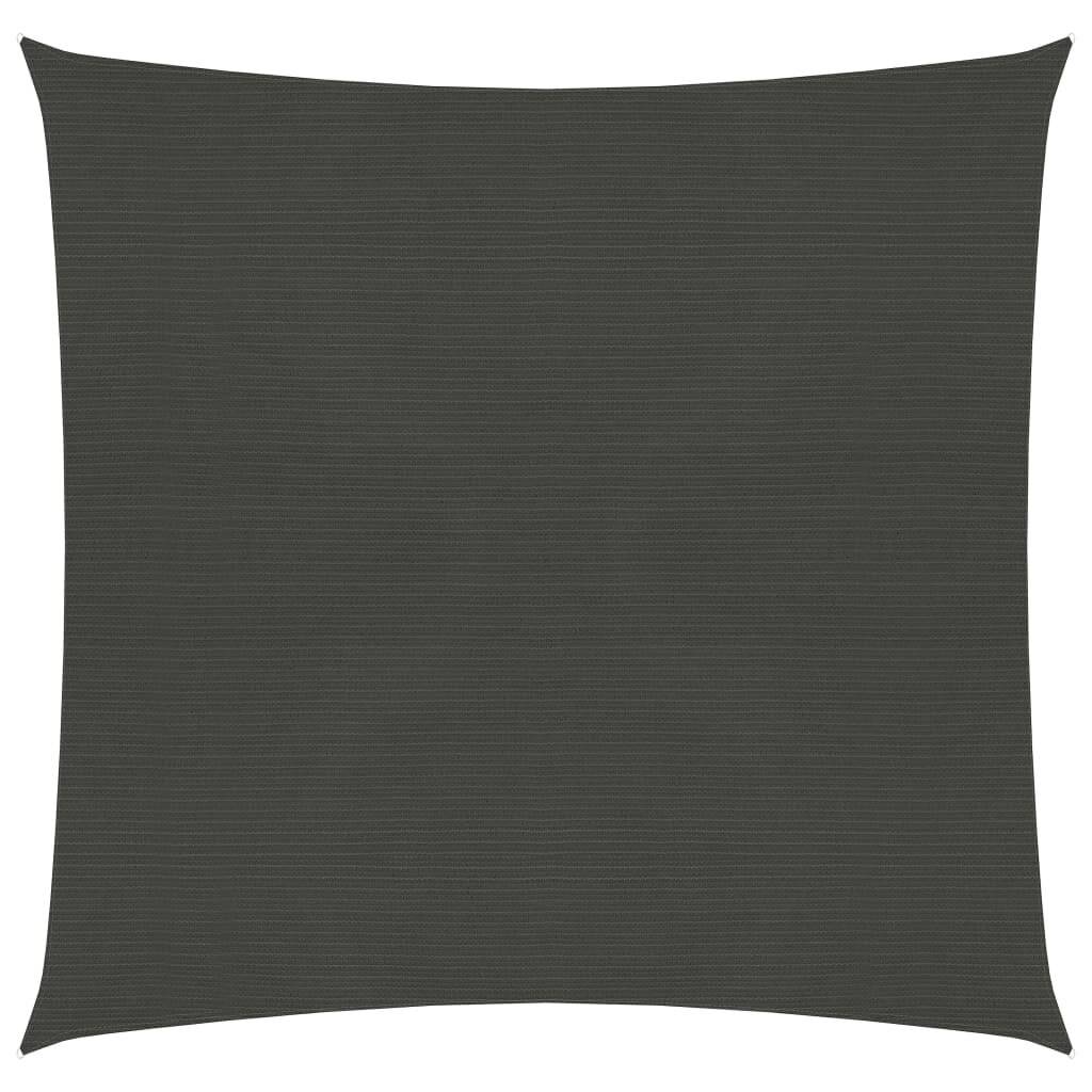 Sonnensegel 160 g/m² Anthrazit 2,5x2,5 m HDPE