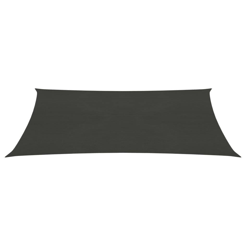 Sonnensegel 160 g/m² Anthrazit 2x4,5 m HDPE