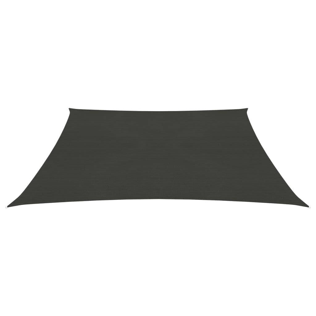 Sonnensegel 160 g/m² Anthrazit 4/5x3 m HDPE