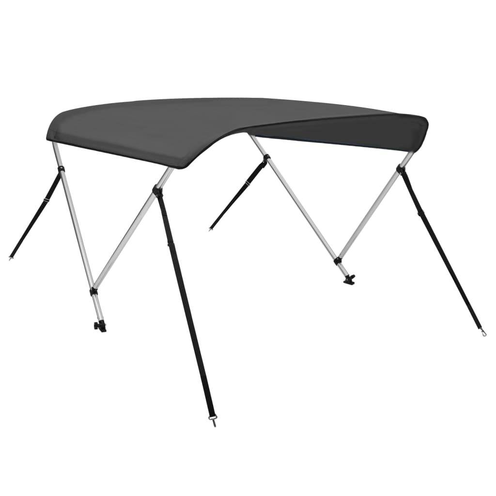 2-Bow Bimini Top Anthrazit 180x130x110 cm