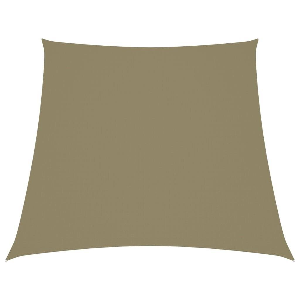 Sonnensegel Oxford-Gewebe Trapezförmig 3/4x2 m Beige