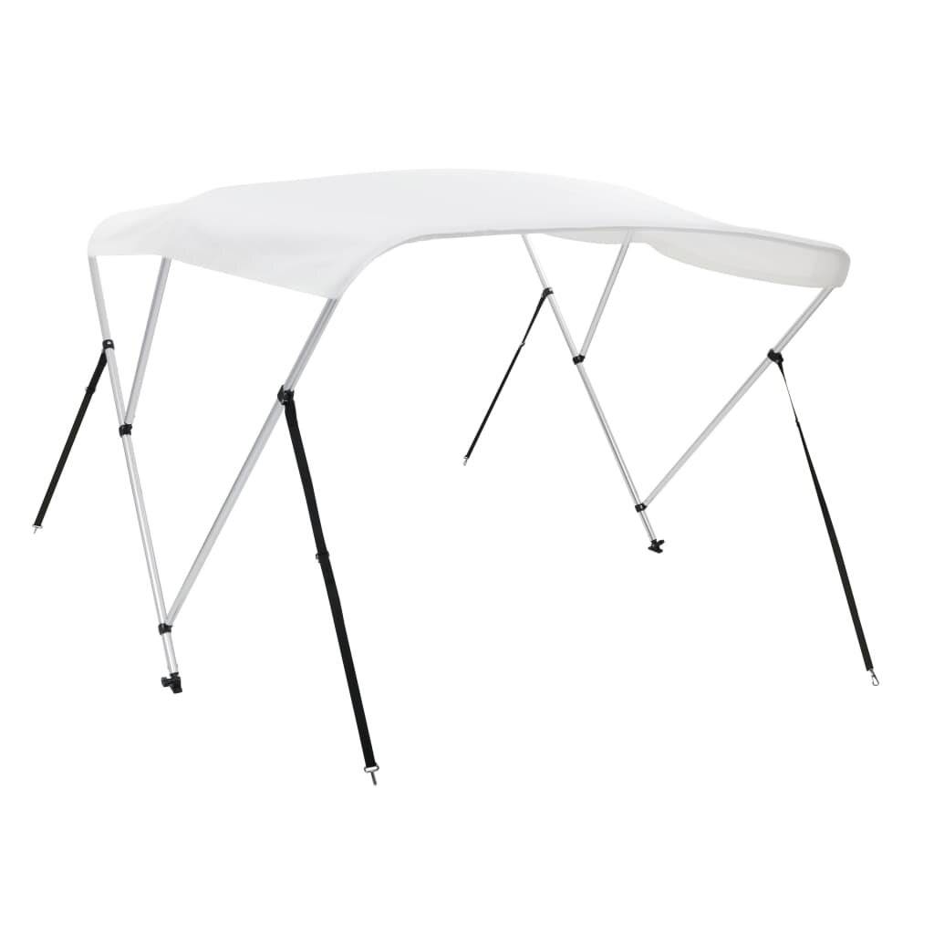 3-Bow Bimini Top Weiß 183 x 160 x 140 cm