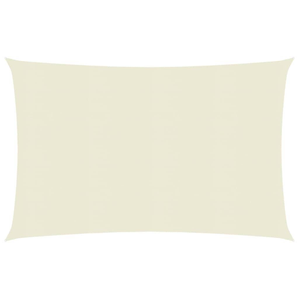 Sonnensegel 160 g/m² Creme 2x3,5 m HDPE