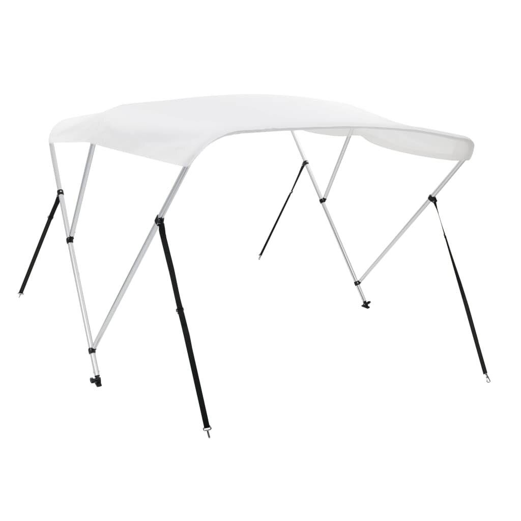 3-Bow Bimini Top Weiß 183 x 180 x 140 cm