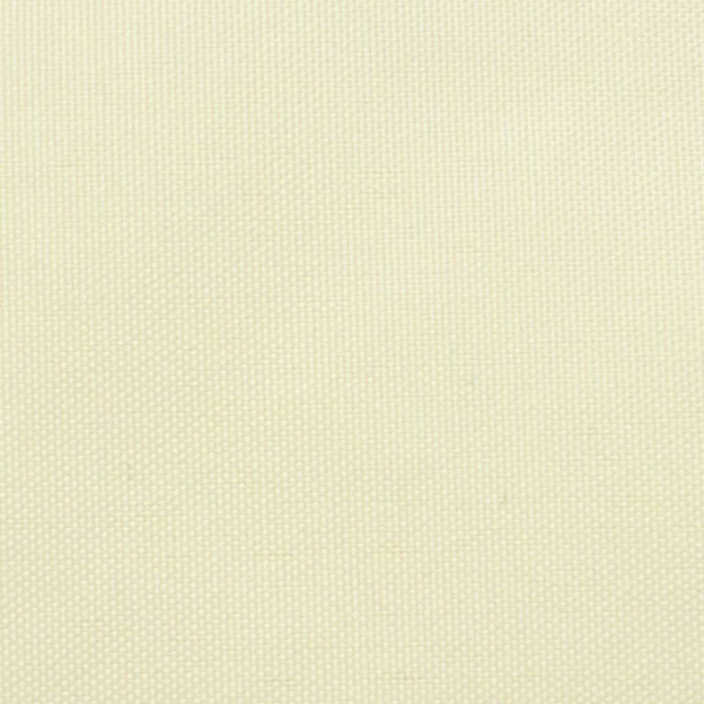Sonnensegel Oxford-Gewebe Rechteckig 3x4 m Creme