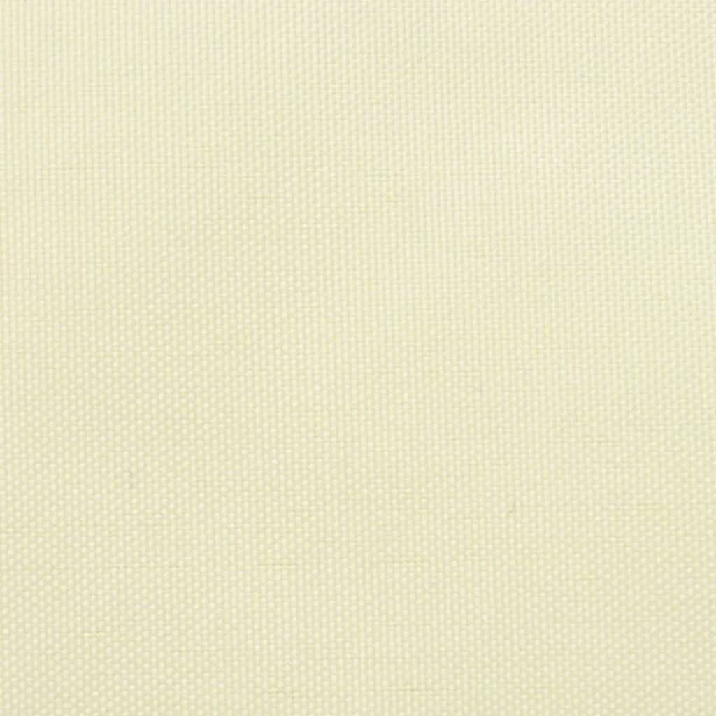 Sonnensegel Oxford-Gewebe Rechteckig 3x4,5 m Creme